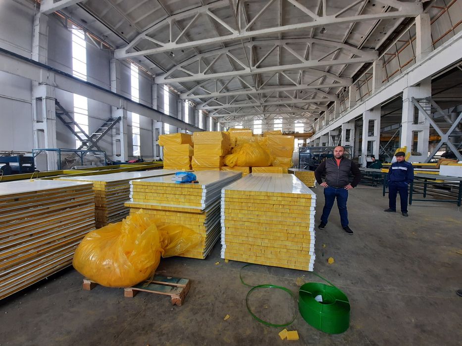 Сендвич панели, оптовая цена. Производство/Продажа/Монтаж с гарантией