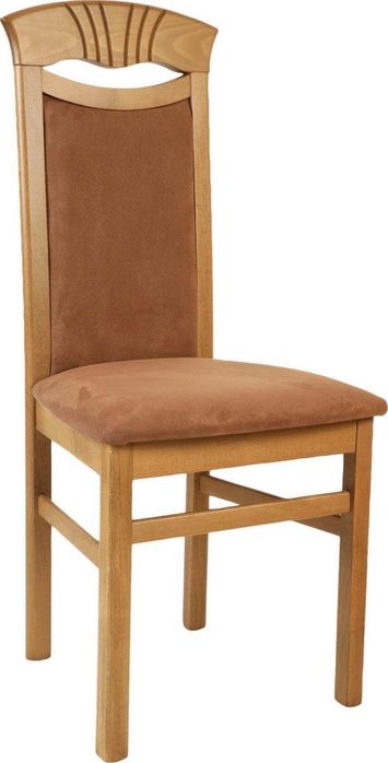 Scaune din lemn masiv 6 buc