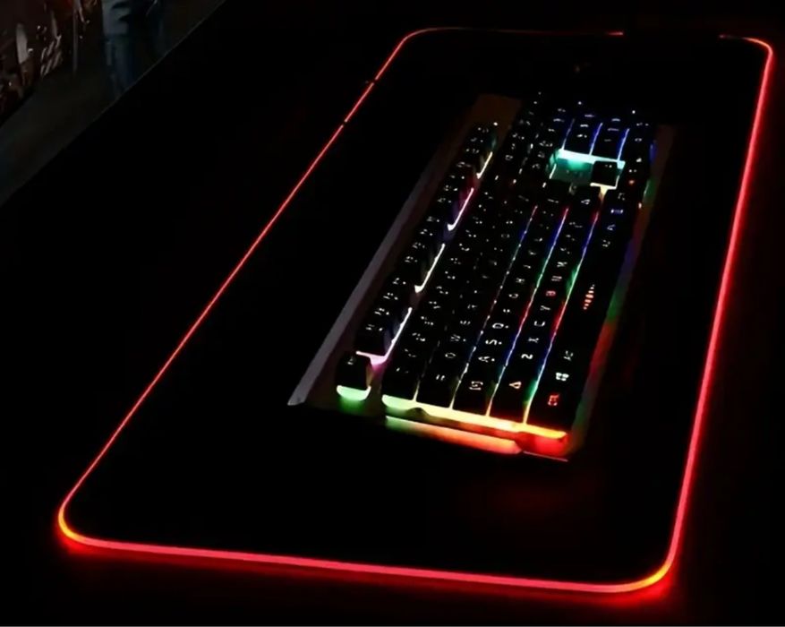 (SIGILAT) Mousepad RGB 30 x 80 cm DOAR AZI!