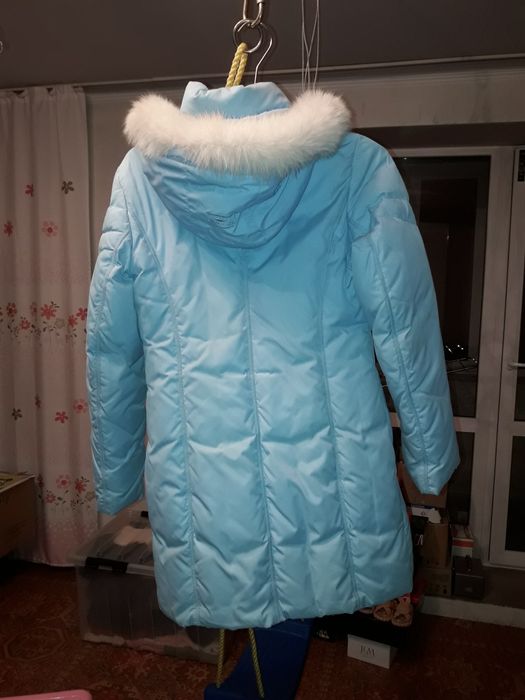 пуховик - лебяжий пух 44 размер