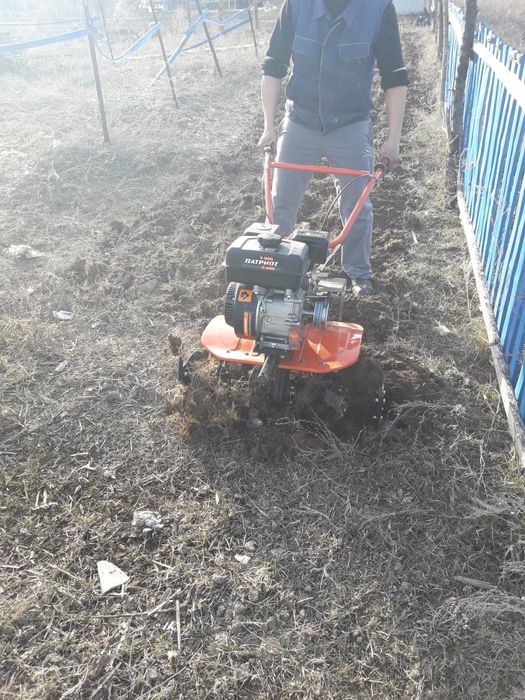 Мотоблокпен бау бақша қазамын