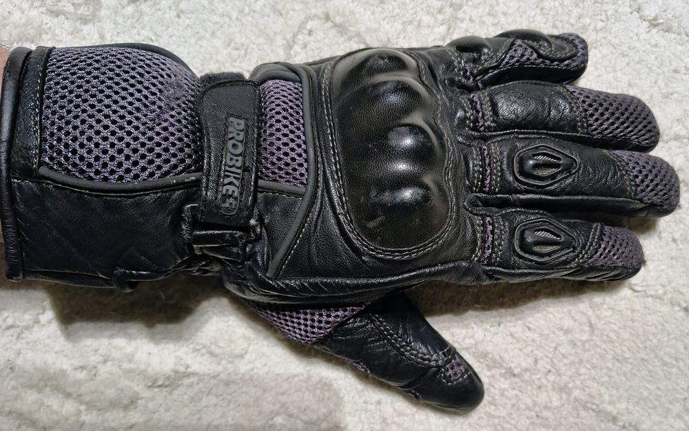 Mănuși moto vară din piele naturală, Probiker, L