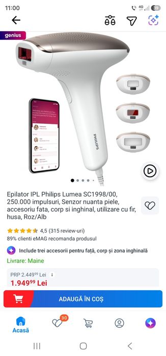 Epilator Philips