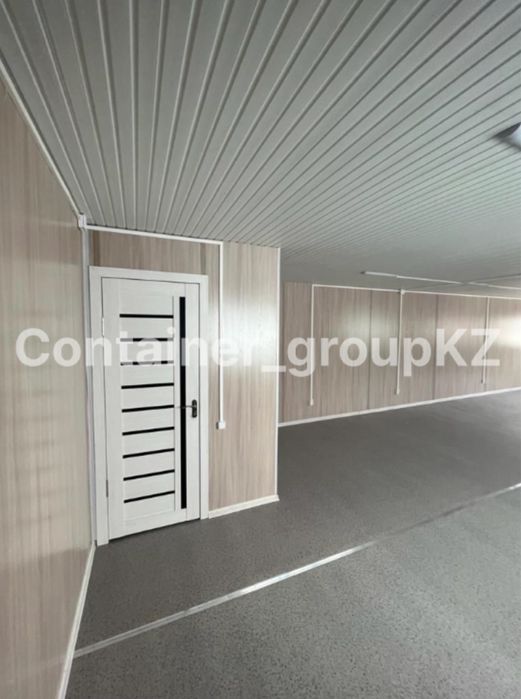 Утепленный контейнер 40 фут под жилье и под офис | КПП пост охраны.