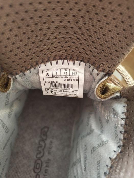 Обувь lowa z 6 s 42 размер