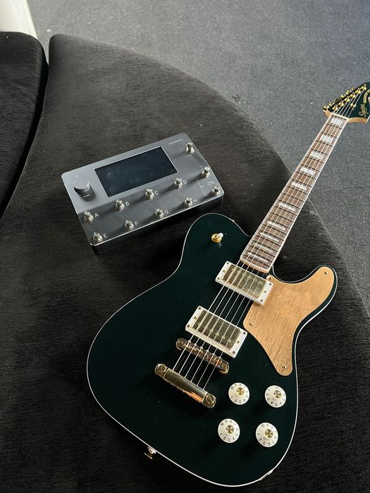 Squier FSR Paranormal Troublemaker Telecaster Deluxe - Cadillac Green
