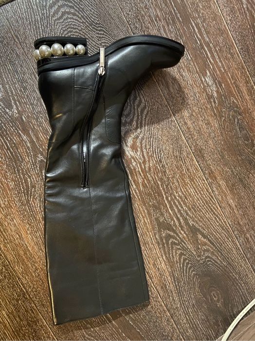 Сапоги, кожа, новые