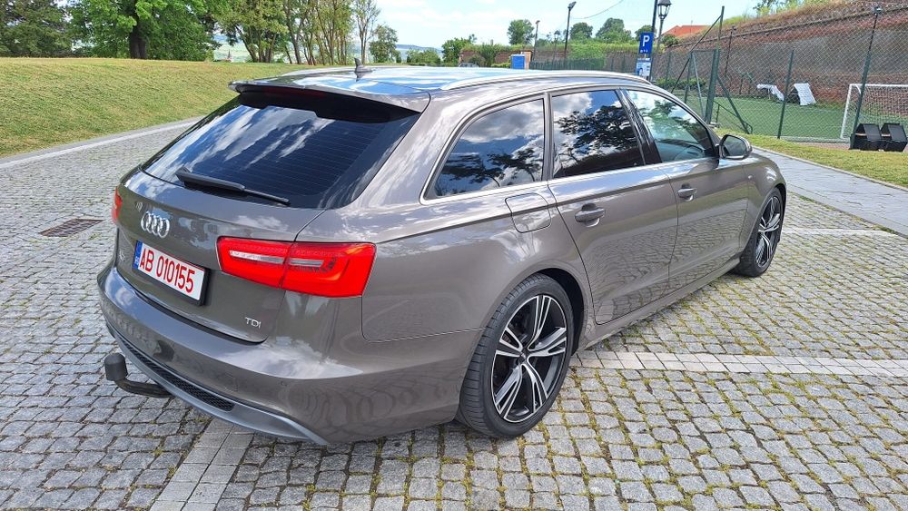 Audi A6 2.0 Tdi 177 CP S Line Navi Mare Xenon Automat Senzori față spate