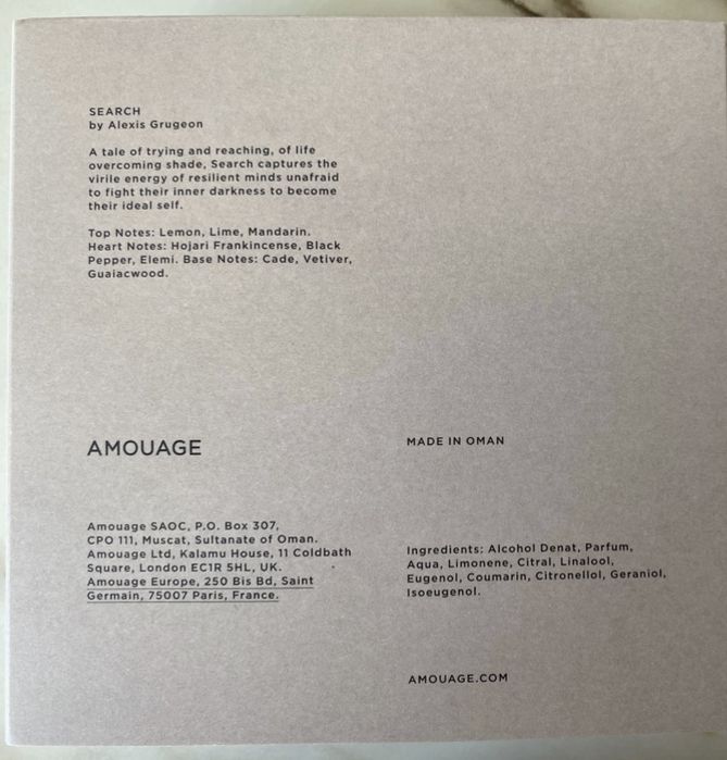 Парфюм Amouage 50 ml