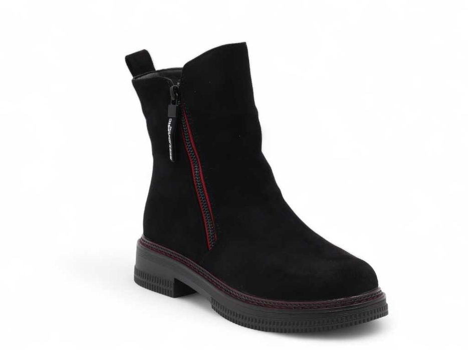 Дамски топли боти от велур - НИСКА ЦЕНА - ВИСОКА КАЧЕСТВО