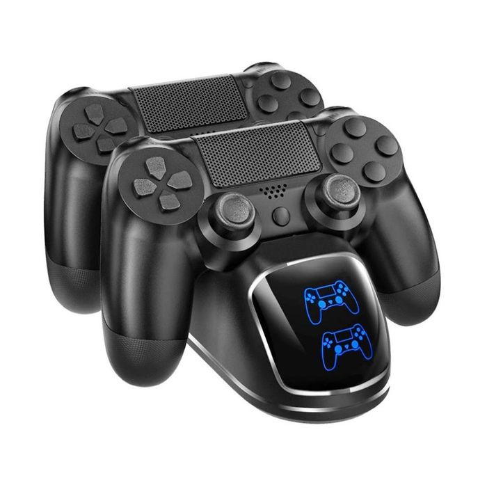 Докинг станция за зареждане на два PS4 контролера