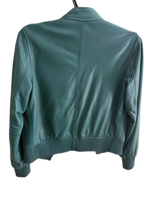 Кожанная куртка Massimo Dutti