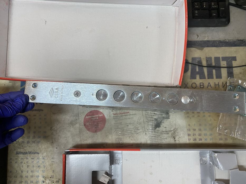 Новый врезной замок cisa