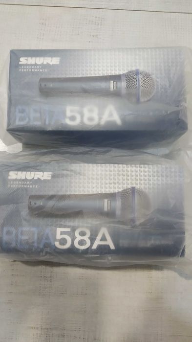 Оригинален микрофон limited BLACK SHURE BETA 58A.