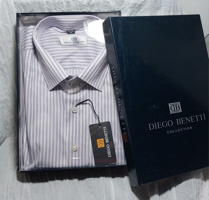 Мужская рубашка в коробке