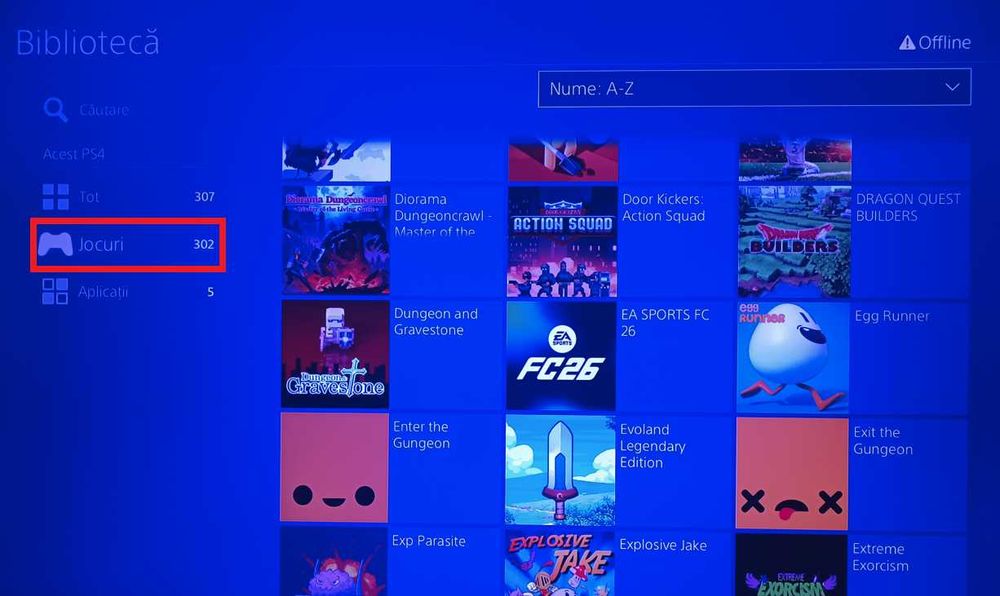PS4 \ PlayStation 4 Pro Modat 300 Jocuri