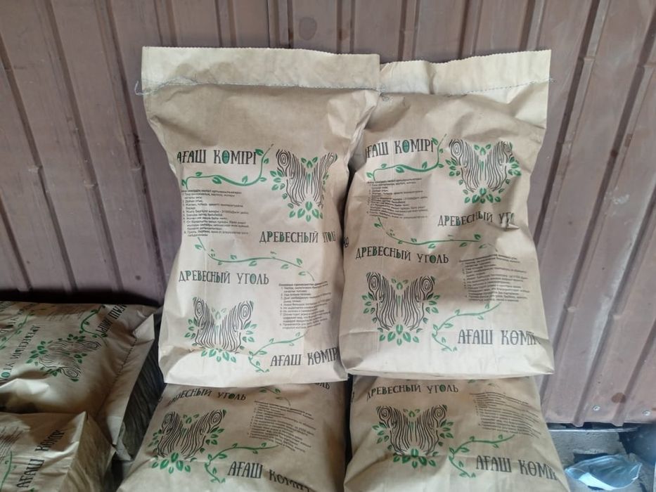 Табиғи ағаш көмірі, Природный древесный уголь