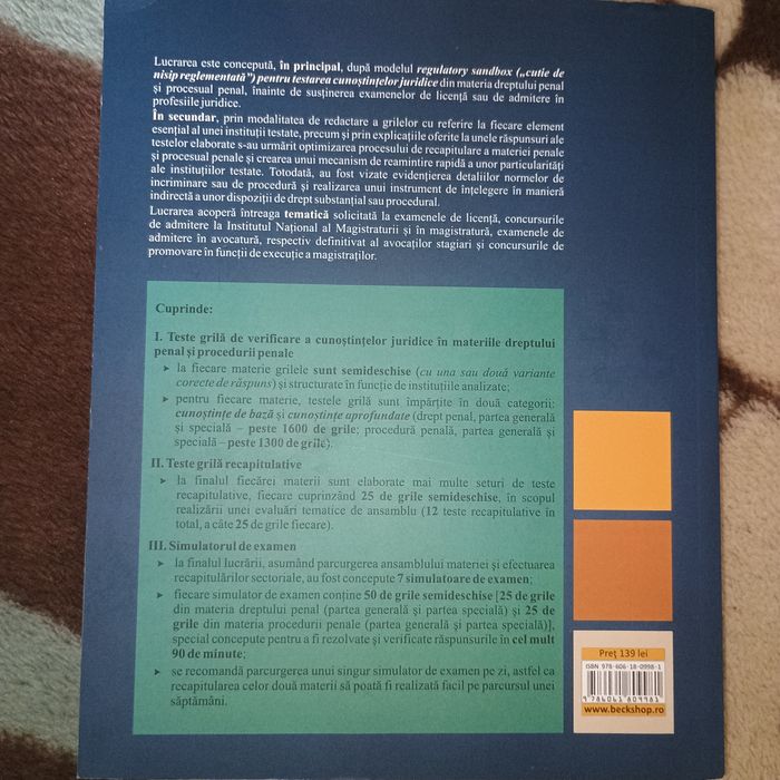 Teste grila drept penal si procedura penala