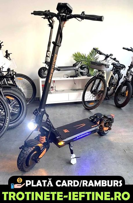 Trotineta electrica KuKirin G2 MASTER, Autonomie 70km, SIGILATA, REDUC