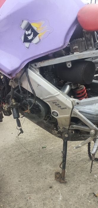 Aprilia rs af1 два цели и един на части