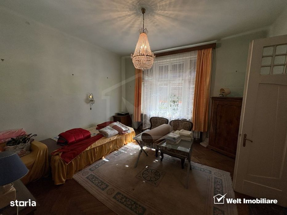 Apartament extrem de spatios, in vila interbelica, curte si gradina pr