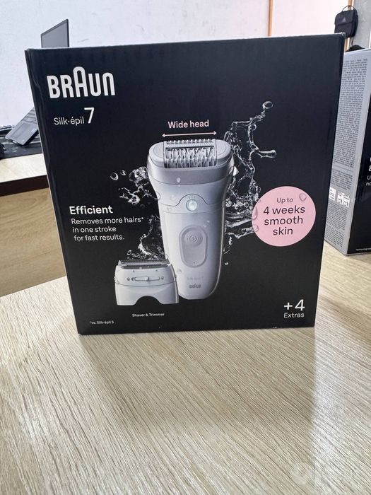 Эпилятор BRAUN Silk·épil 7 SES7041, 40 пинцетов