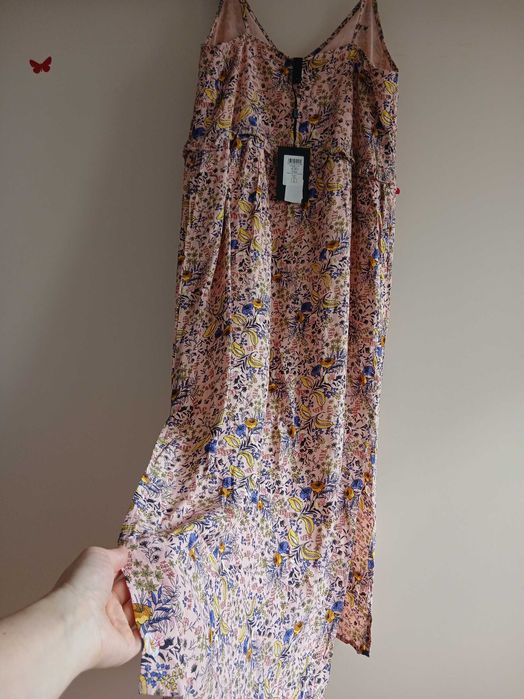 Rochie vara lunga YAS dama masura M vascoza cu eticheta multicolora