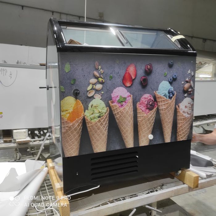 Vitrină gelato M400Q / 9 arome / NOU / Profesional