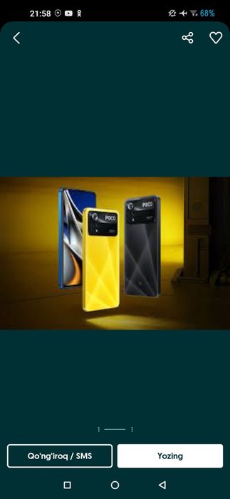 Poco telfon sotiladi