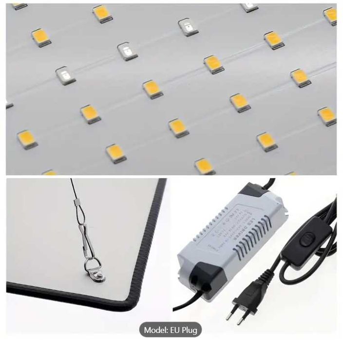 LED лампа за отглеждане на растения - Осветление Full spectrum