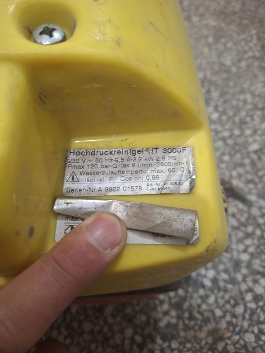 Водоструйки Nilfisk и Lavor за части