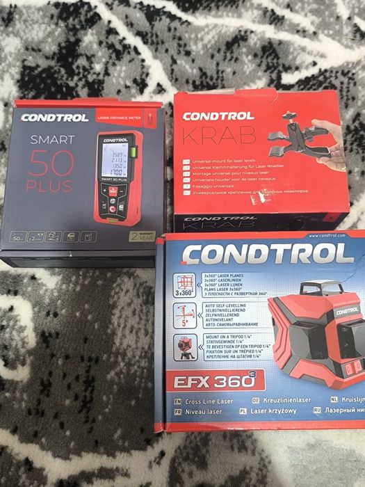 Лазерный уровень CONDTROL.EFX.360