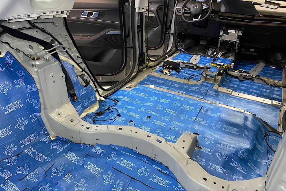 Шумоизоляция авто