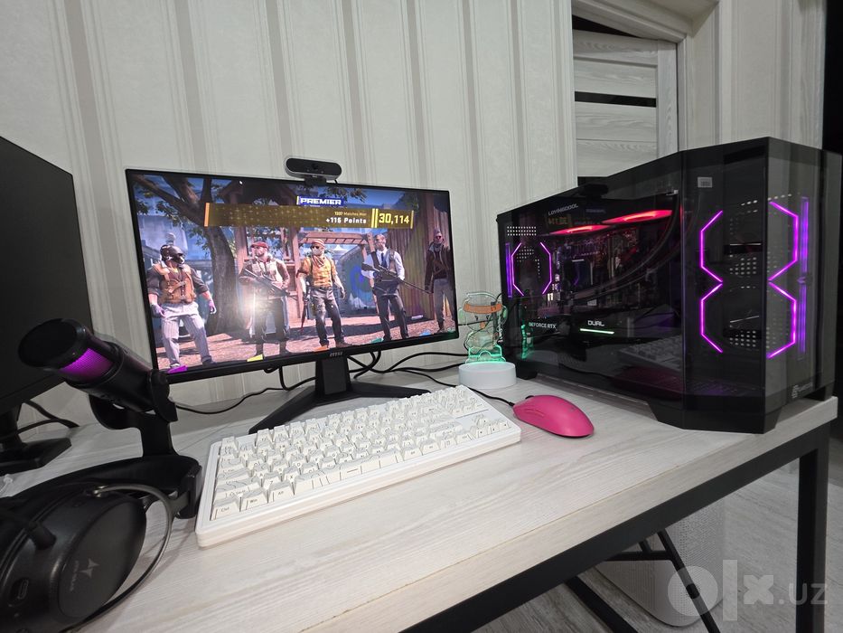 Gaming PC i5-14400F/ RTX 5060 Ti/ DDR4 16 GB/ SSD512GB/ 25" MSI 300 Гц