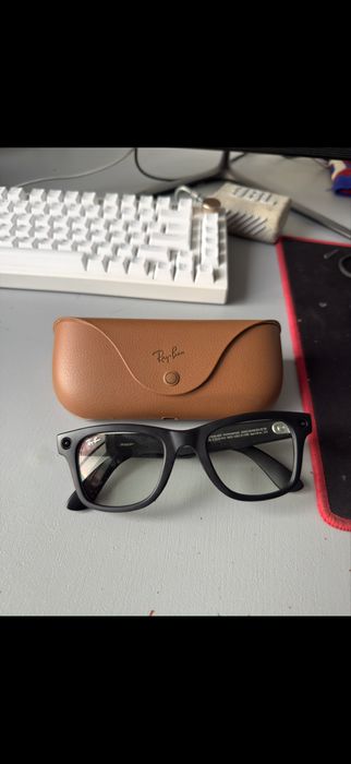 Ray-BanMeta Gen 2 (Standard) — Прозрачные линзы, идеал