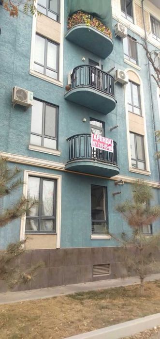 In the Yashnabad district, a two-room apartment is for rent.