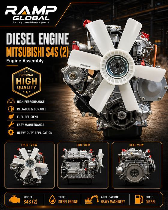 Двигатель Mitsubishi S4S
