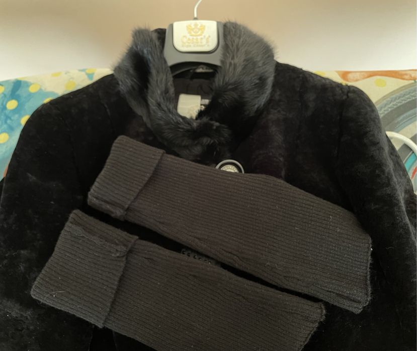 Шуба мутоновая 48 размер