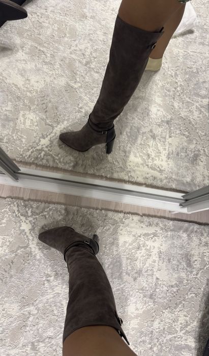 Новые зимние ботфорты