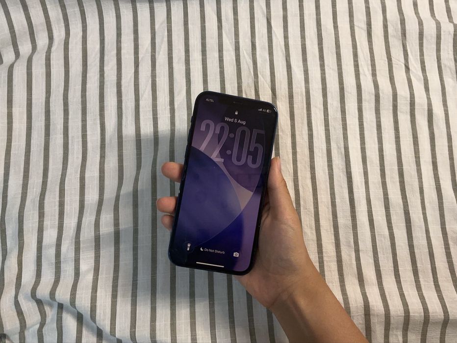 iPhone 12, 128 GB, темно синий
