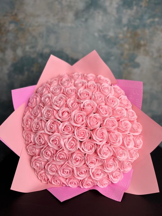 Buchet 51 Trandafiri Sapun si alte dimensiuni