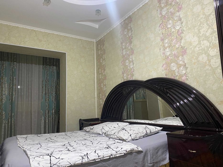 2 комн. квартира 28 мкр. WiFi , Smart TV