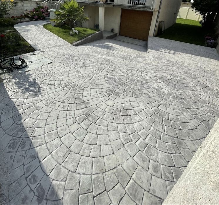 Beton amprentat calitate premium
