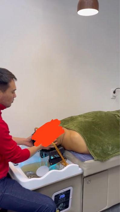 Специальная кровать для массажа