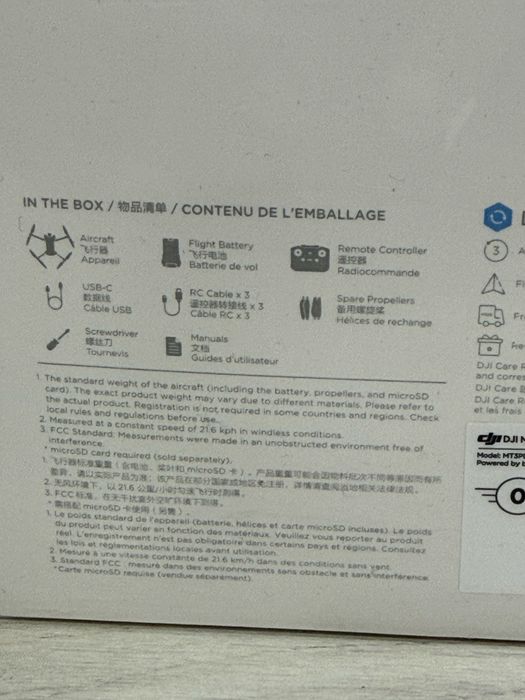 Drona Dji Mini 3 sigilata !