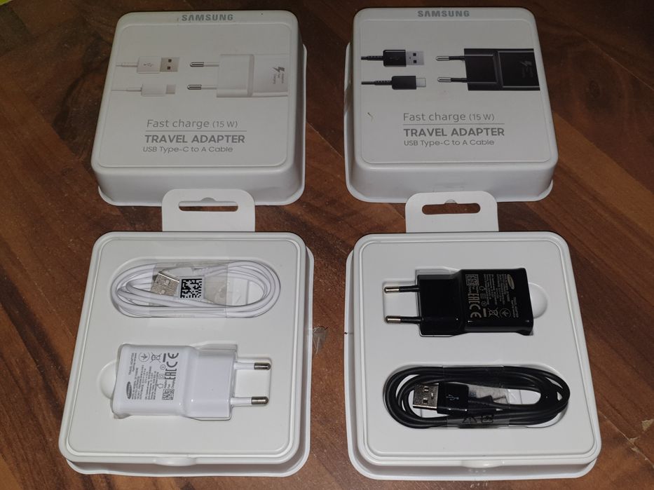 Incarcator original priza+cablu USB C Samsung Fast Charge S8 9 10 Note