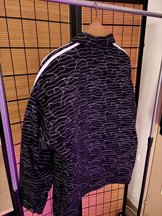 Преходно яке Adidas Dolphin Print