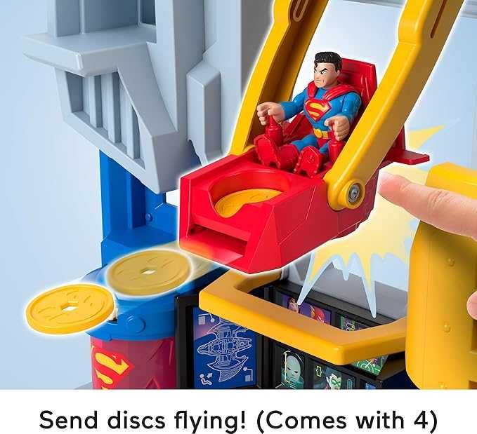 Голям комплект за игра Батман и Супермен Imaginext Fisher Price