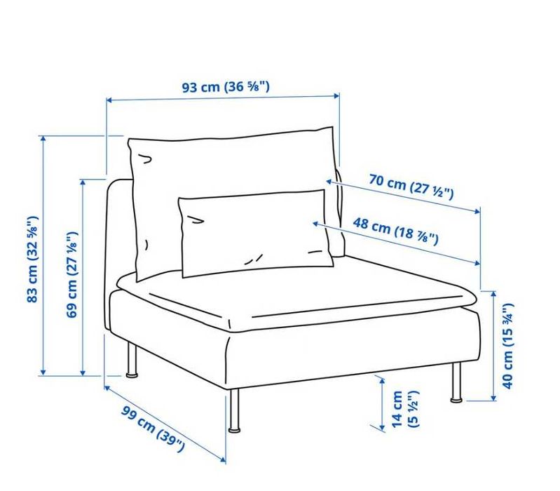 Canapea Modulara Ikea Soderhamn