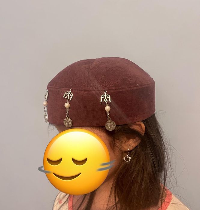 Этно тақия девочке на наурыз